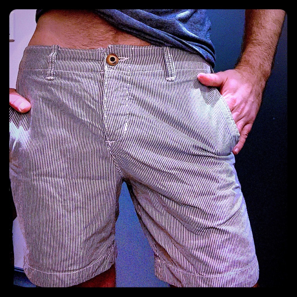 Hollister Pinstripe Shorts